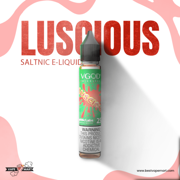 Luscious SaltNic E-liquid by VGOD 30ml (25mg, 50mg)
