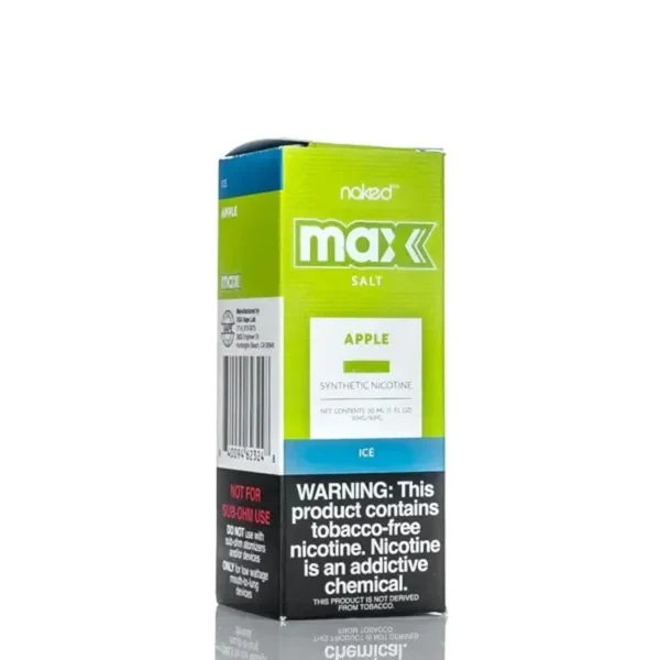 Naked Max Salt – Apple ICE 30ML Price in Pakistan