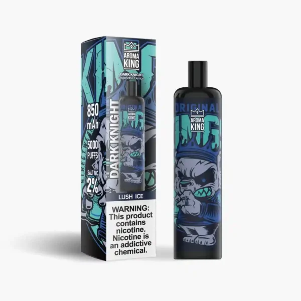 Lush Ice Dark Knight Aroma King Disposable Vape Pod 5000 PUFFS | King 5000 Puffs Price in Pakistan