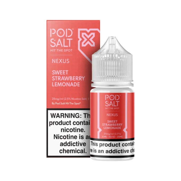 POD SALT NEXUS SWEET STRAWBERRY LEMONADE 30ML Price in Pakistan