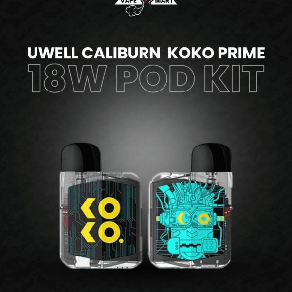 Uwell Caliburn KOKO Prime Vision 18W Pod System Kit 690mah 2ml