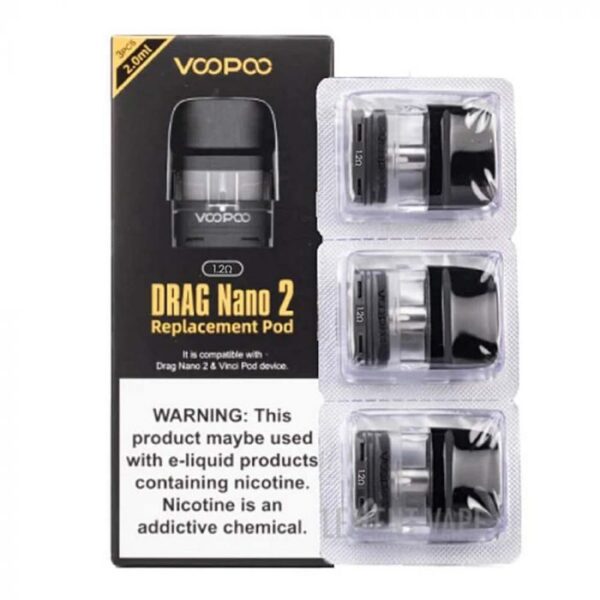 VOOPOO DRAG NANO 2 REPLACEMENT PODS | VOOPOO DRAG NANO 2 Pods Price in Pakistan