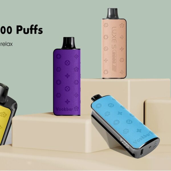 Original Vookbar Luxe S8000 Puffs Disposable Vape