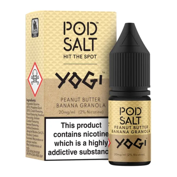 POD SALT FUSIONS YOGI PEANUT BUTTER 10ML Price in Pakistan