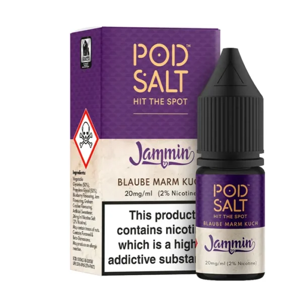 POD SALT FUSIONS BLUEBERRY JAM TART 10ML Price in Pakistan
