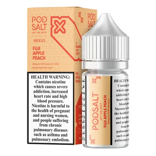 POD SALT NEXUS FUJI APPLE PEACH 30ML Price in Pakistan