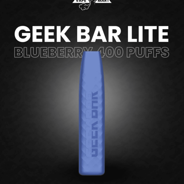 Geek Bar Lite Blueberry 400 Puffs | Geek Bar Lite Blueberry Price in Pakistan | Geek Bar 400 Puffs