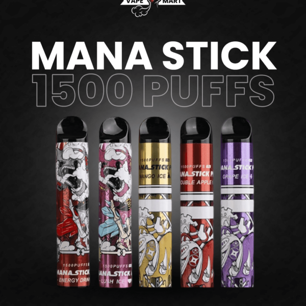 Mana Stick Pro 1500 Puffs (Disposable) | Mana Stick Pro 1500 Puffs Price in Pakistan