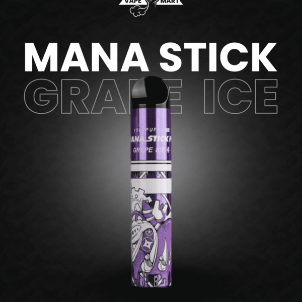 Mana Stick Pro 1500 Puffs Grape ICE  | Mana Stick Pro 1500 Puffs Price In Pakistan