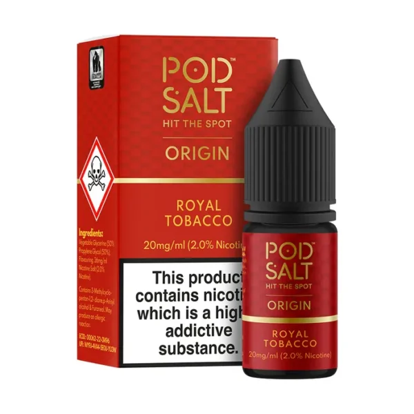 POD SALT ORIGIN ROYAL TOBACCO 10ML Price in Pakistan