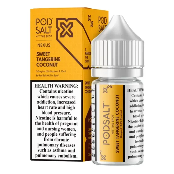 POD SALT NEXUS SWEET TANGERINE COCONUT 30ML Price in Pakistan